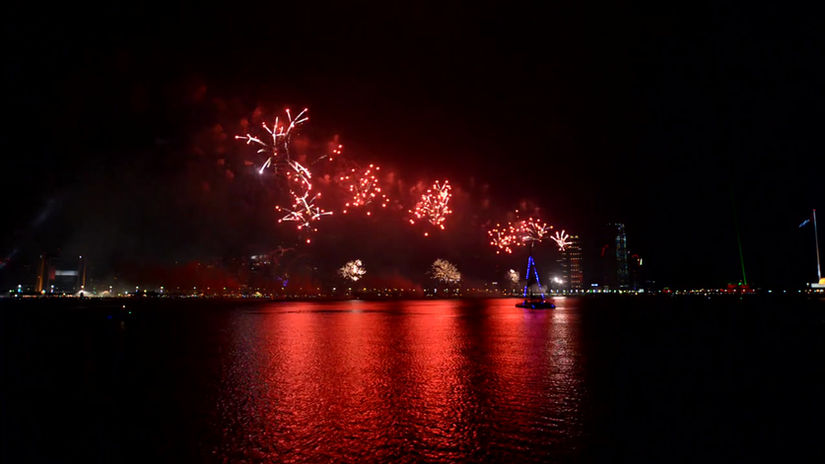 UAE 42nd National Day, Abu Dhabi Corniche